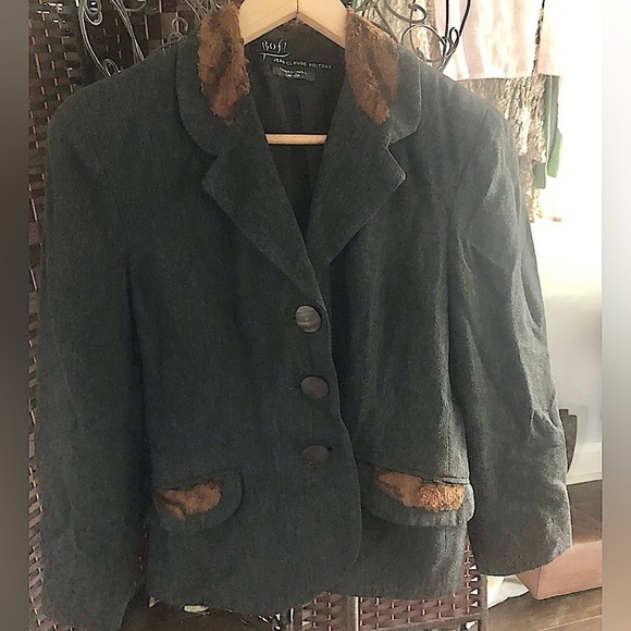 JEAN CLAUDE POITRAS Bof! Designer Blazer - Picture 1 of 6